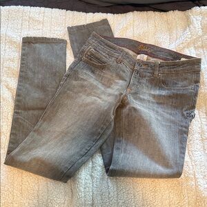 Billabong Women's The Skinny Gray Straight Leg Jeans